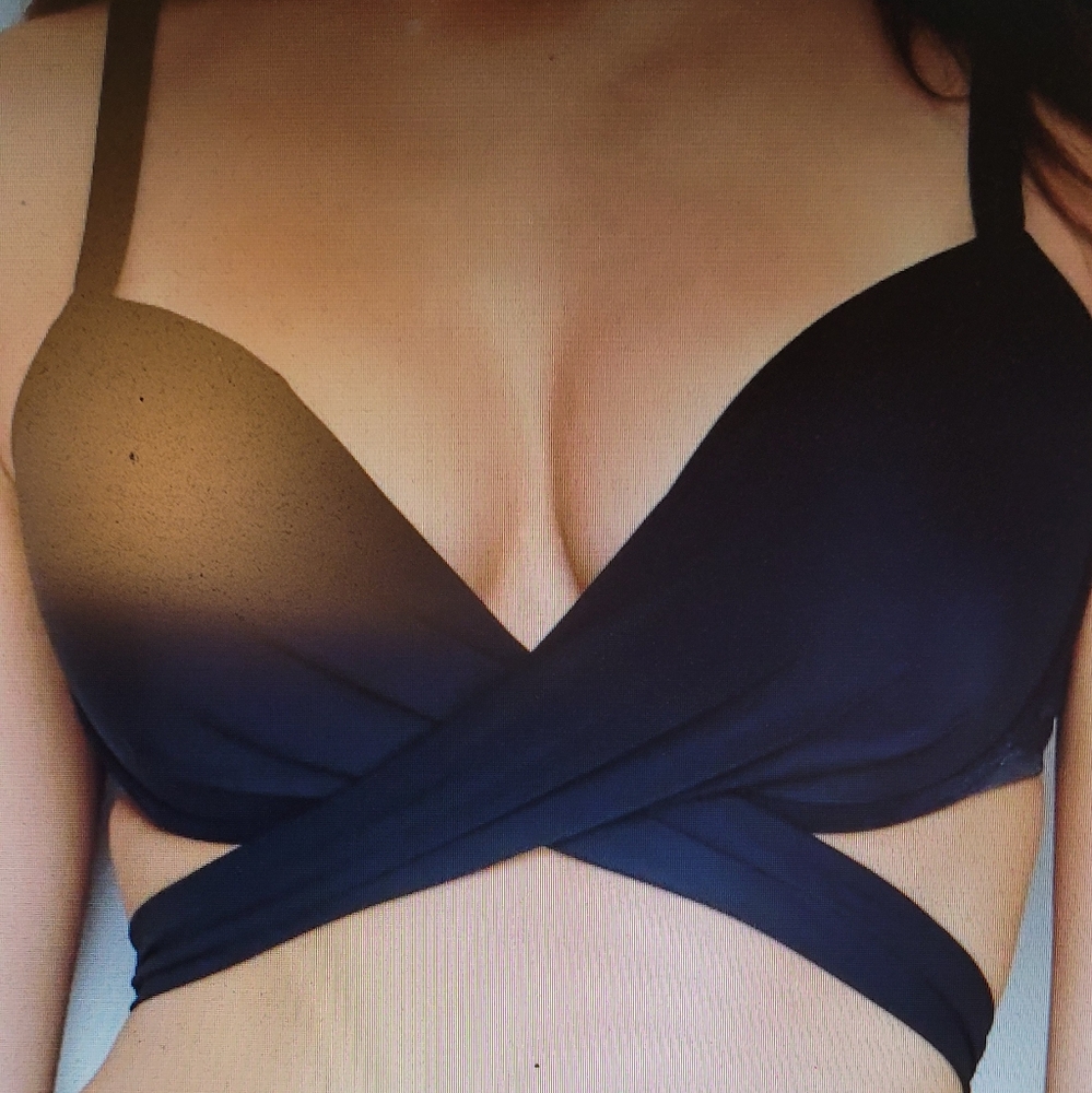 NWT/ HOLIPICK Black 2 PIECE SWIM WEAR